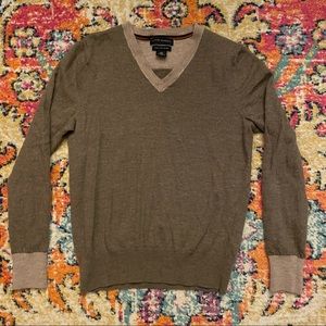 Banana Republic 100% Merino Wool Brown Sweater